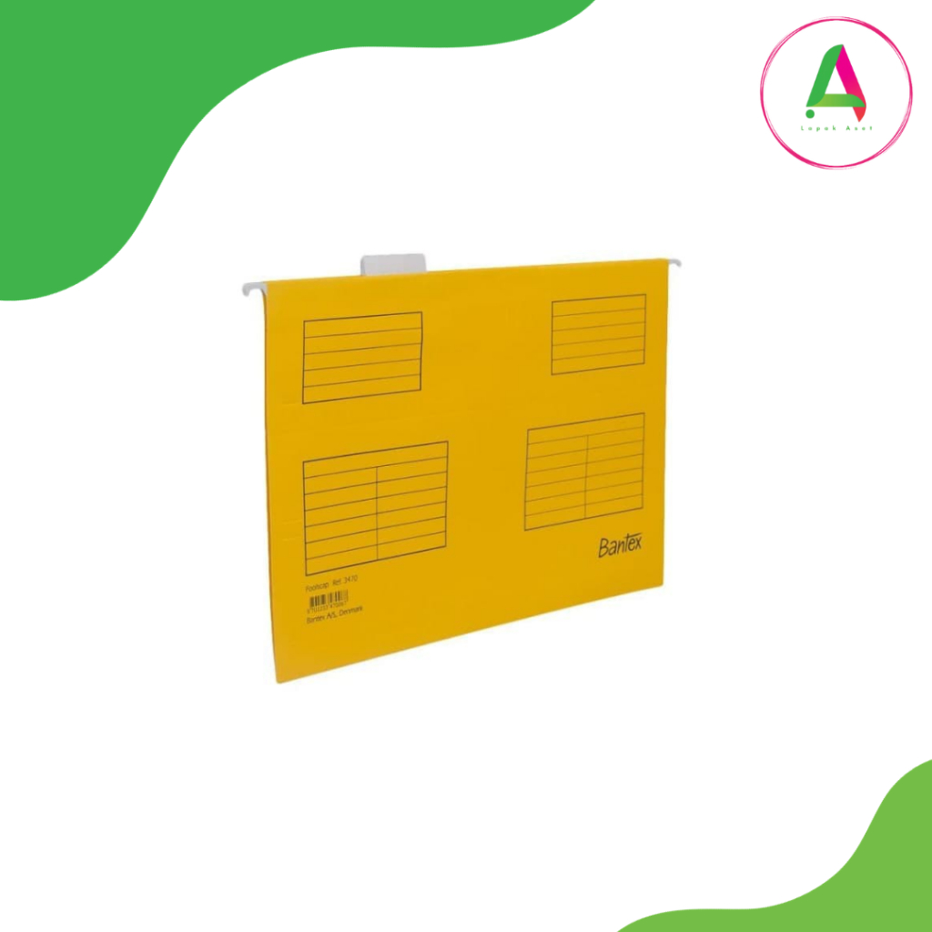

Bantex Map Gantung F4 3470 Yellow / Suspension File Hang Map Folio