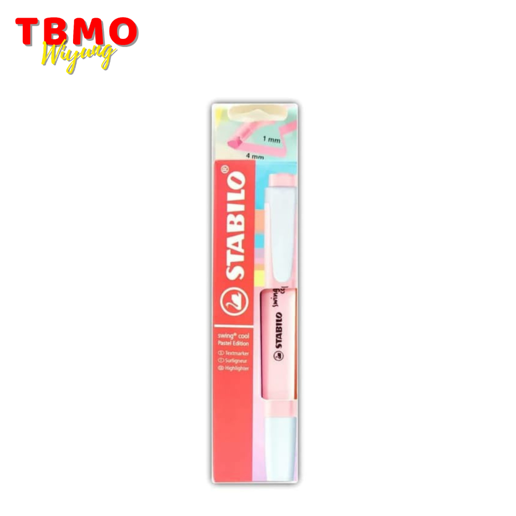 

Stabilo Swing Cool Pastel Highlighter Set 2 Pcs