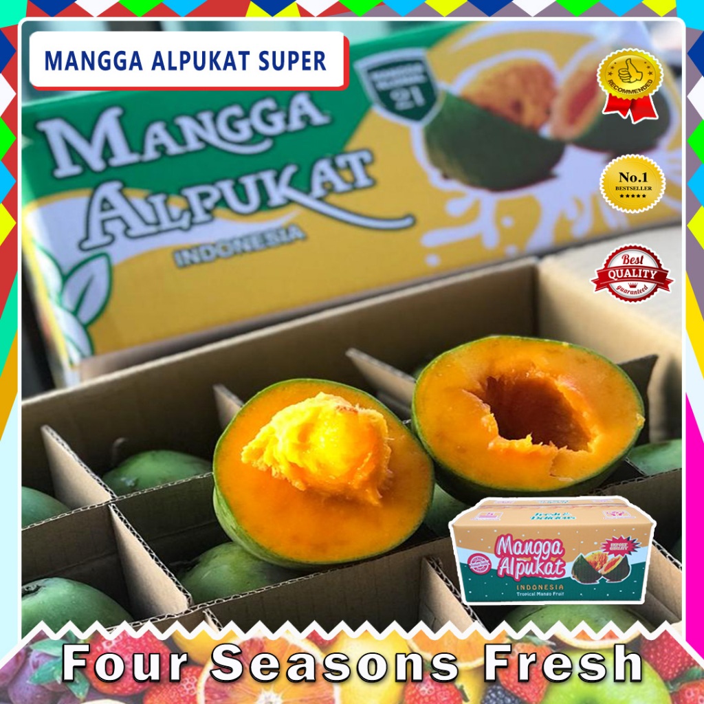MANGGA ALPUKAT MANIS 1 DUS MASAK POHON ENAK