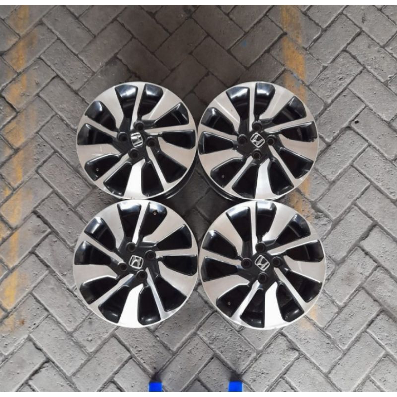 Velg Mobil Bekas STD BRIO RS Ring 15 Pcd 4x100 Original Copotan