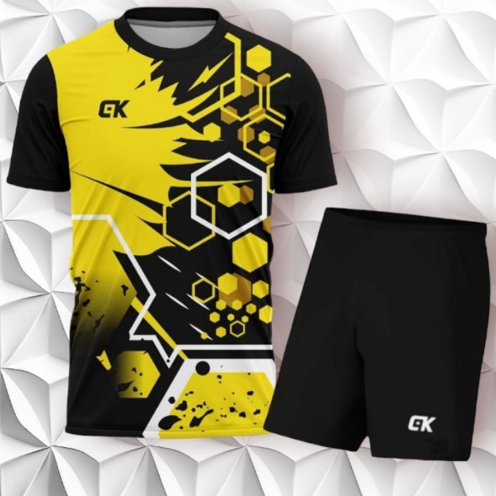 Paling Laris ( Cod ) Baju Atasan Dan Setelan Olahraga Printing Baju Olahraga Pria & Wanita Dewasa Ba