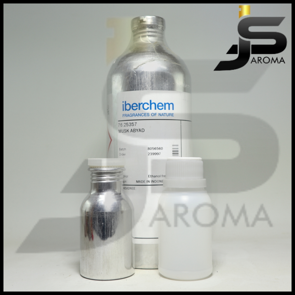 Bibit/Biang Parfum Murni Musk Abyad BY IBERCHEM Kemasan Repack 100gr