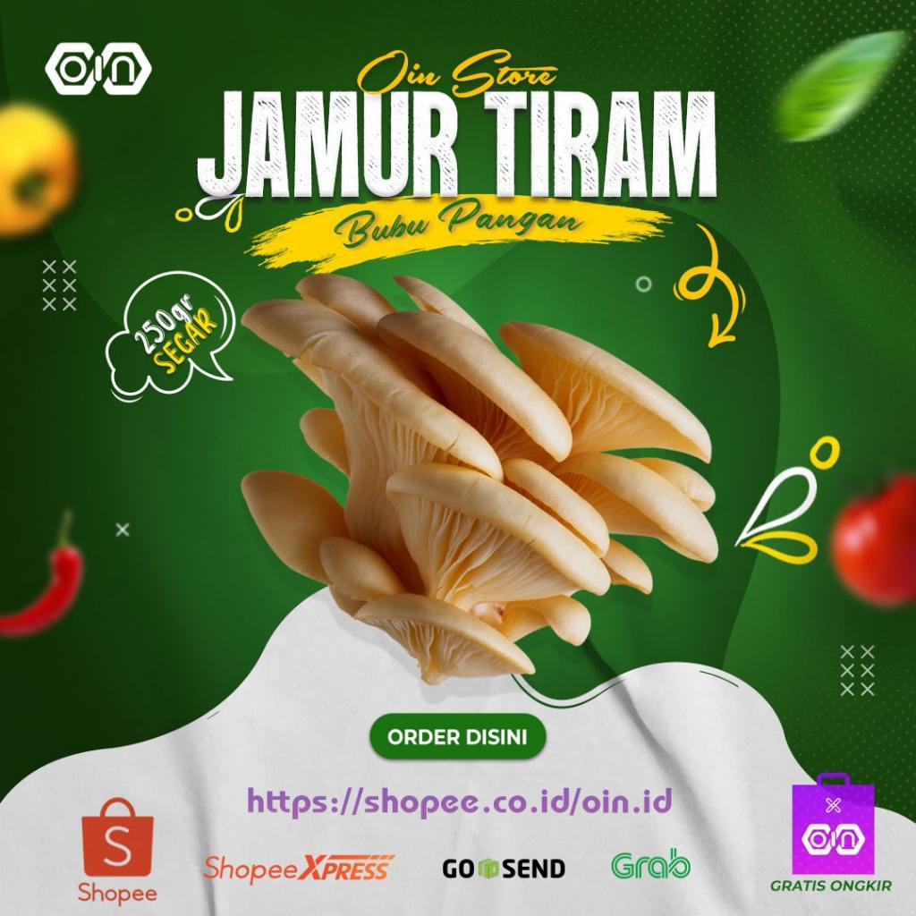 

Jamur Tiram Putih 250 Gram Sayur Sayuran Online Segar Bogor BooniFresh