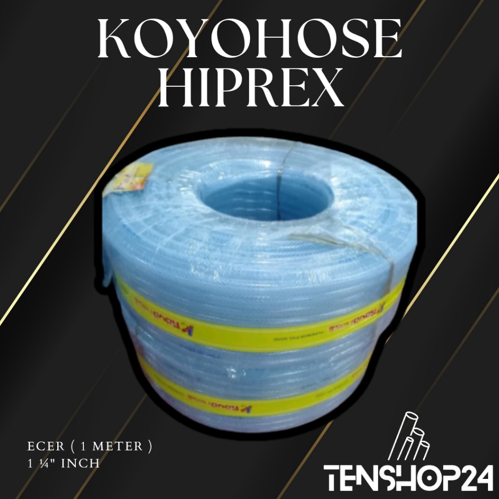 Model Baru.. Selang Air Serat Benang Merk Koyohose 1 1/4" Inch Jual Eceran ( Harga PerMeter ) Tebal 