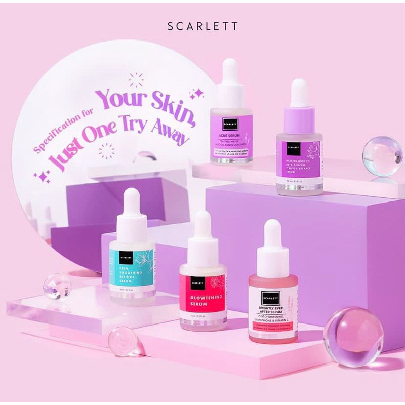 serum scarlett/serum scarlett original 100%/scarlett serum
