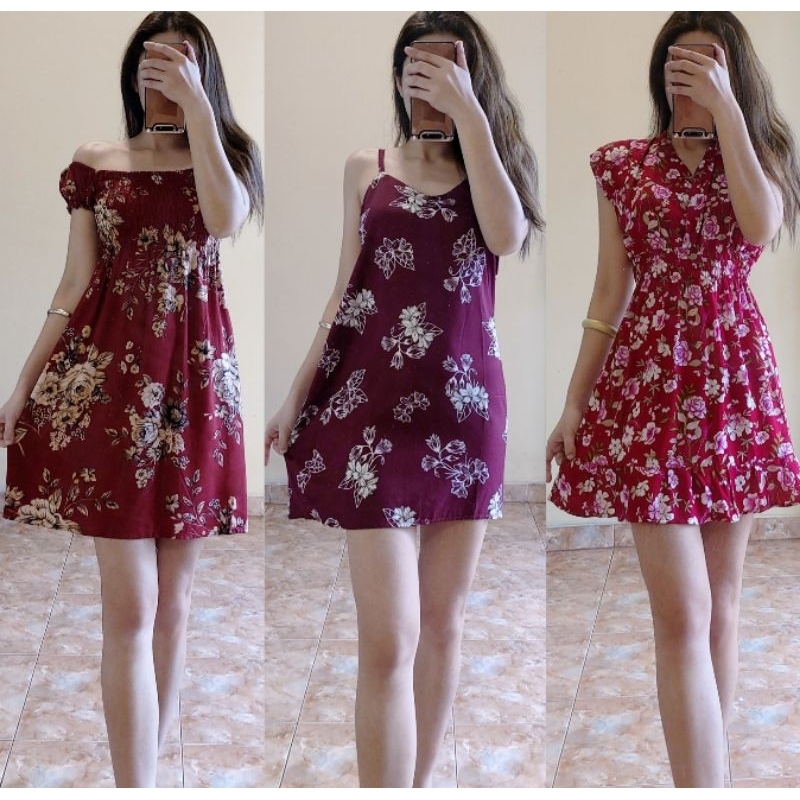 NEW PROMO Dress pendek wanita Homedress wanita Dress harian Dress Pendek wanita Dress sexy Seksi