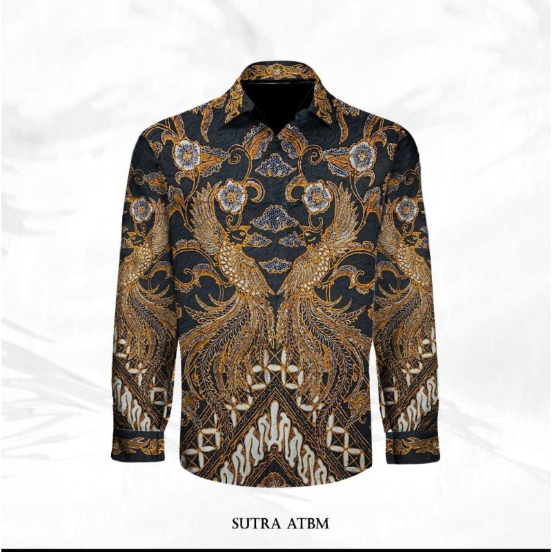 BP-kain batik sutra atbm premium original sutra tulis berpola