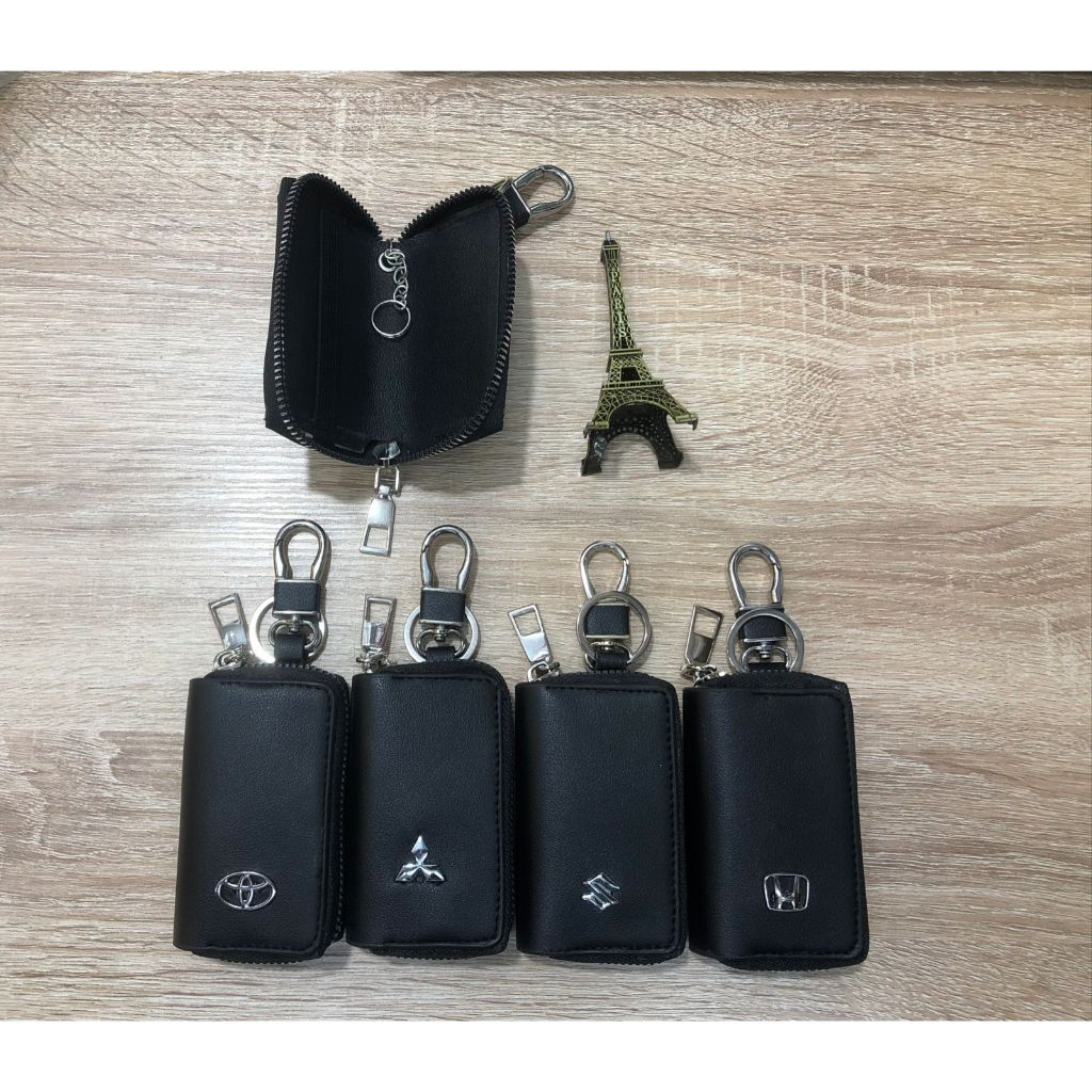 NONA_MANJAA Dompet Kunci Trendy STNK Dompet Kunci Mobil Keren Logo Toyota Gantungan Kunci | Dompet K