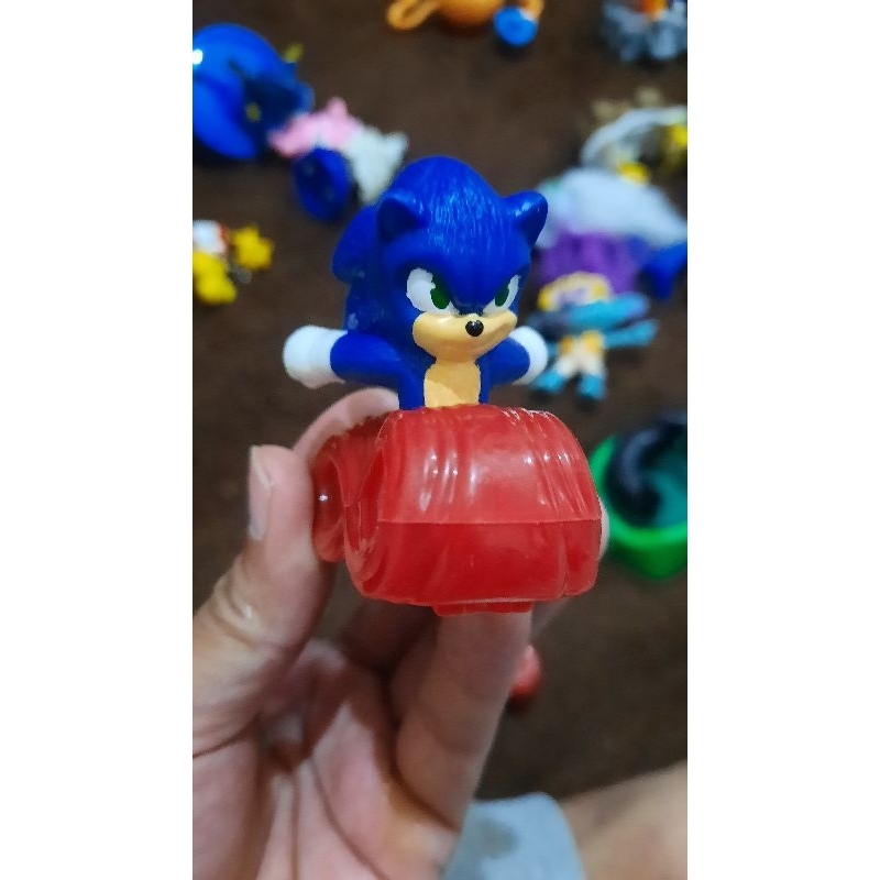 Mainan Figure Sonic The Hedgehog MCD happy meal/mcdnolad happy meal murah ori