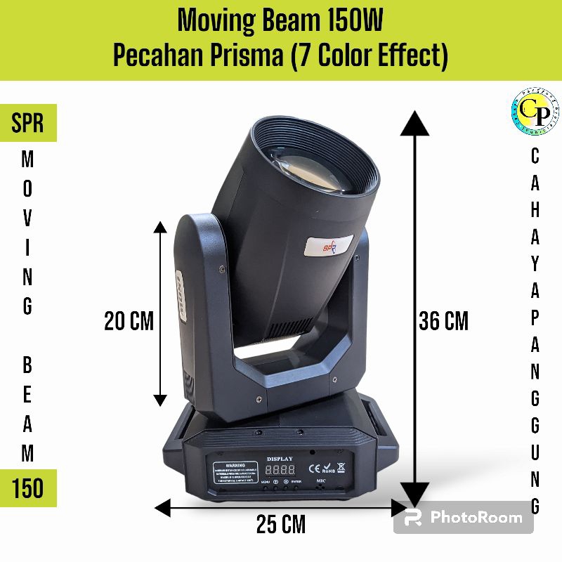 Lampu Panggung Moving Beam 150W SPR