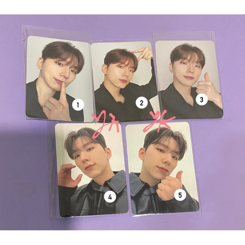 monsta x mx monek kihyun ykh memories in november photobook photocard pc pb preorder benefit pob ben