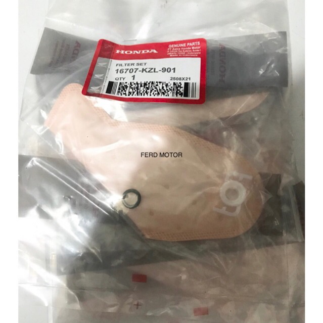 PAMPERS FILTER SARINGAN SET FUEL PUMP POMPA BENSIN HONDA BEAT FI KZL KUALITAS ASLI SUPERR TOP