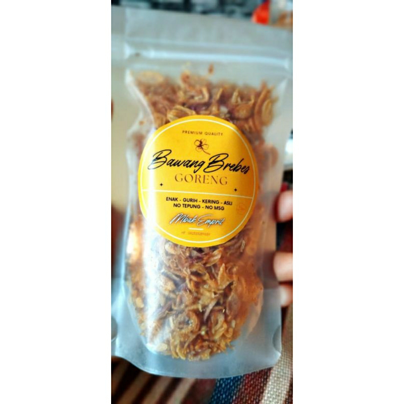 

MBAK EMPRIT -- Bawang Goreng Brebes Premium Grade A 50gr