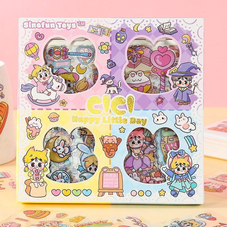 

BARU STIKER CICI LUCU ISI 100 LEMBAR