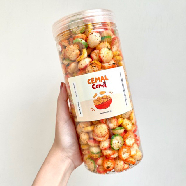 

Kerupuk Bawang PEDAS Daun Jeruk LARGE