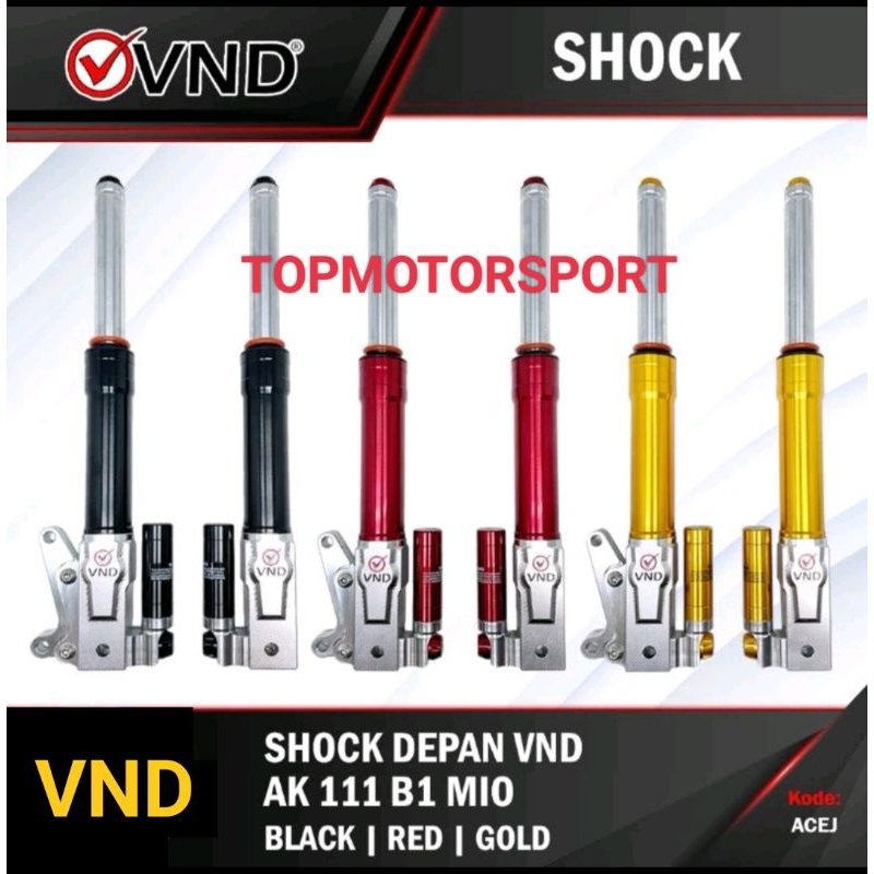 SHOCKBREAKER VND AK 111 B1 SUSPENSION UP SIDE DOWN FAZZIO/MIO SMILE/MIO M3 /MIO J/MIO SPORTY/XRIDE O