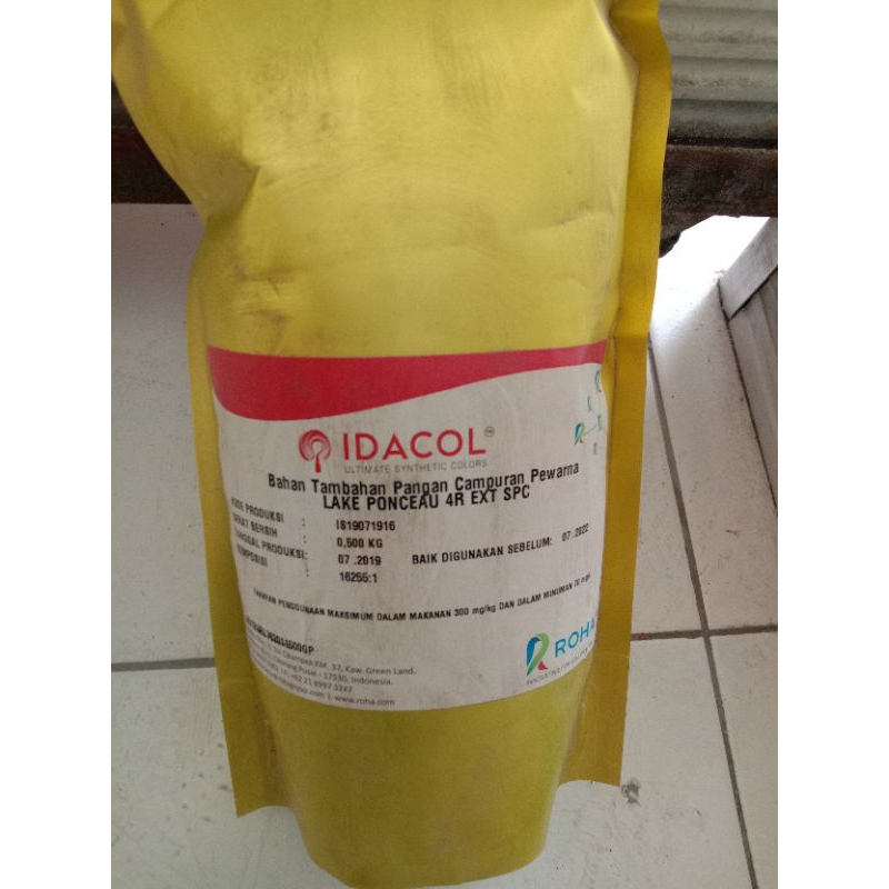 

Pewarna minyak Lake Ponco 100gr