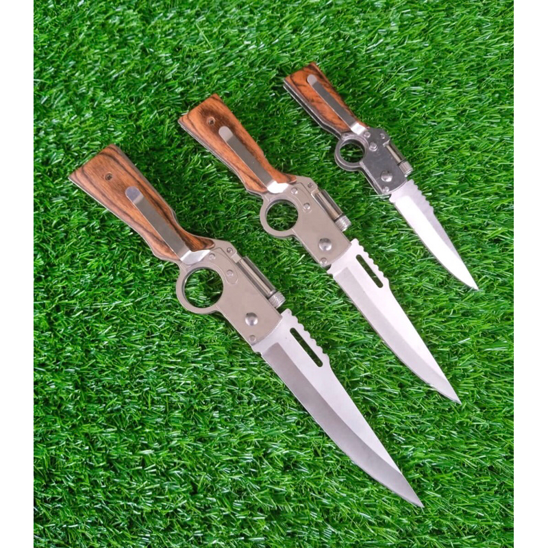 Pisau Lipat Outdoor AK47 Folding Knife Survival