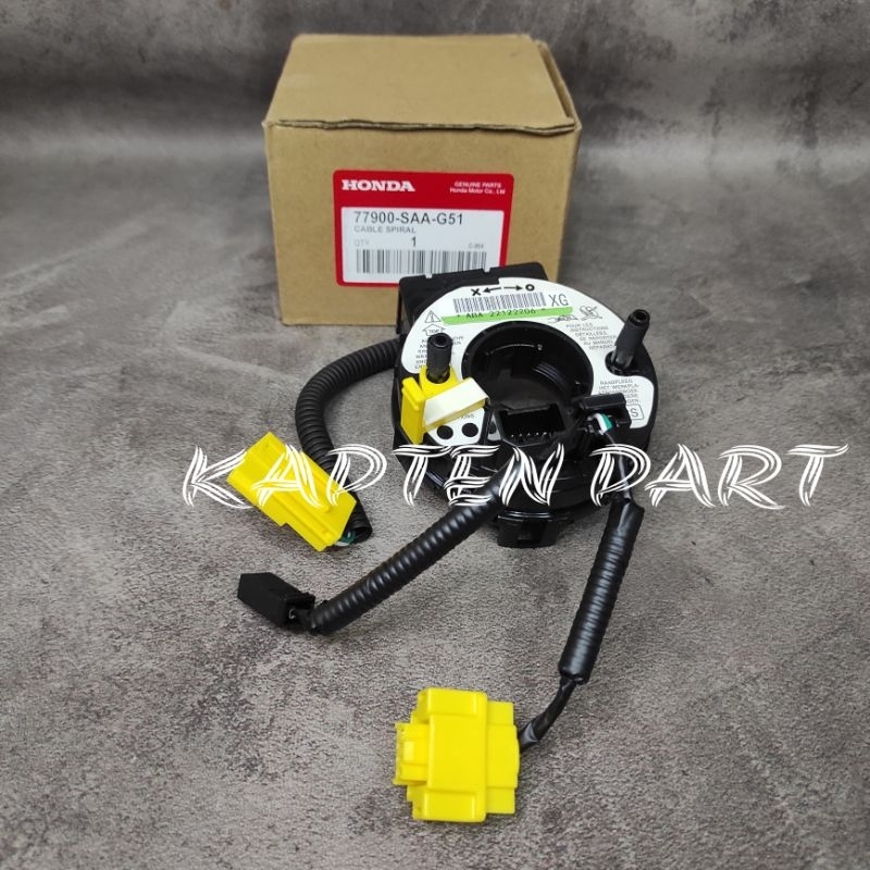 CABLE SPIRAL KABEL KLAKSON STIR HONDA JAZZ IDSI VTEC 2004-2008 CITY FIT