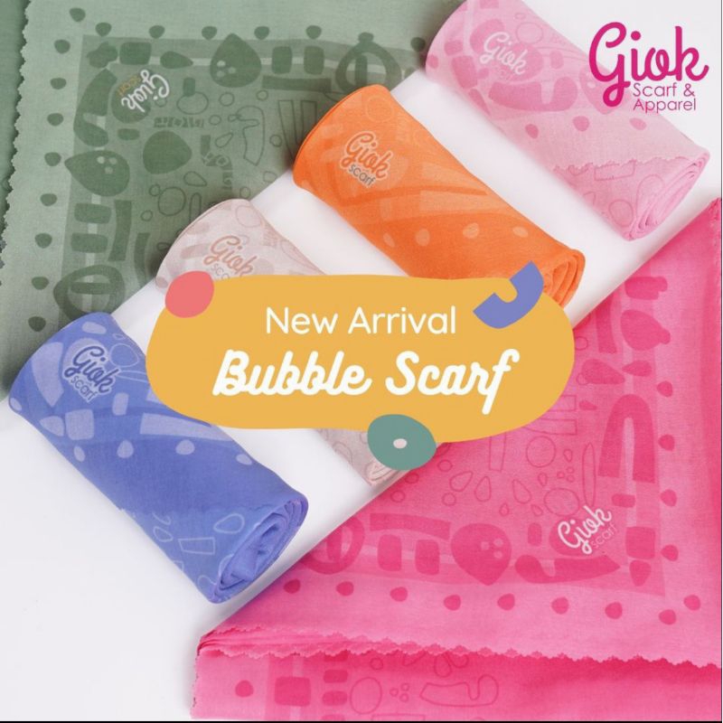 Bubble Scarf by Giok Scarf
