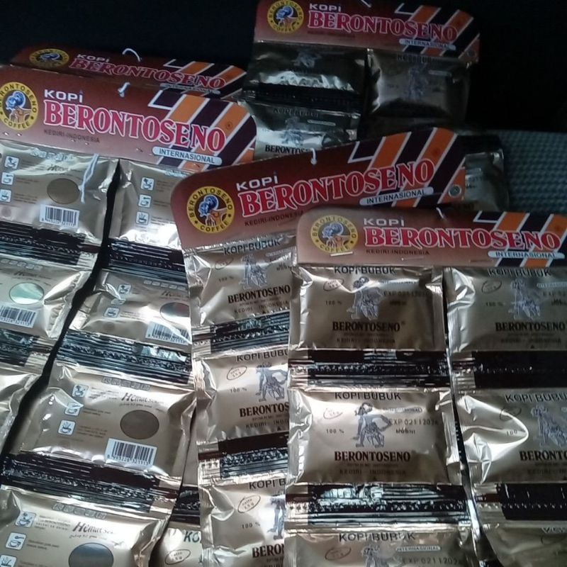 

20 sachet Kopi Bubuk Internasional Berontoseno 3,5g
