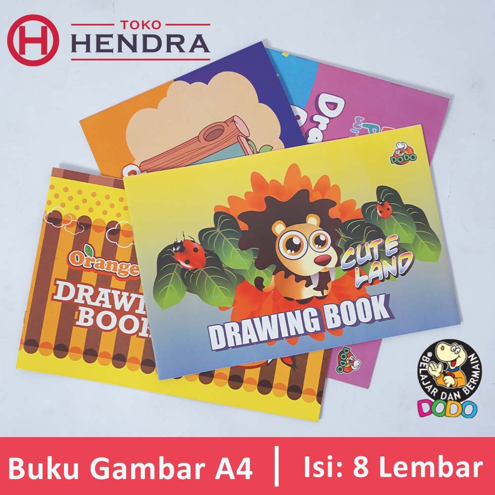 

Dodo Buku Gambar Ukuran A3 Dan A4 Isi 8 Lembar