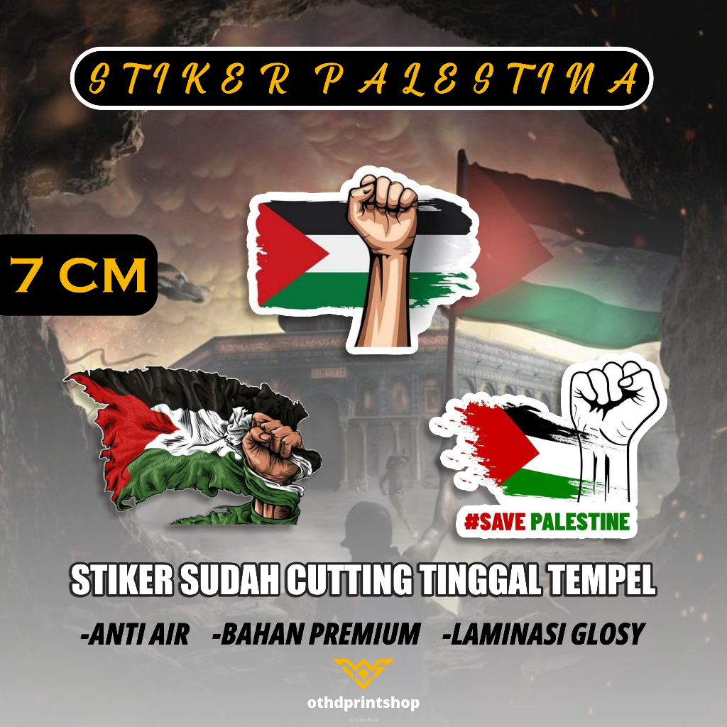 

Stiker Bendera Palestina Stiker Palestina Sudah Cutting Tinggal Tempel Auto Berjuang Stiker Anti Air