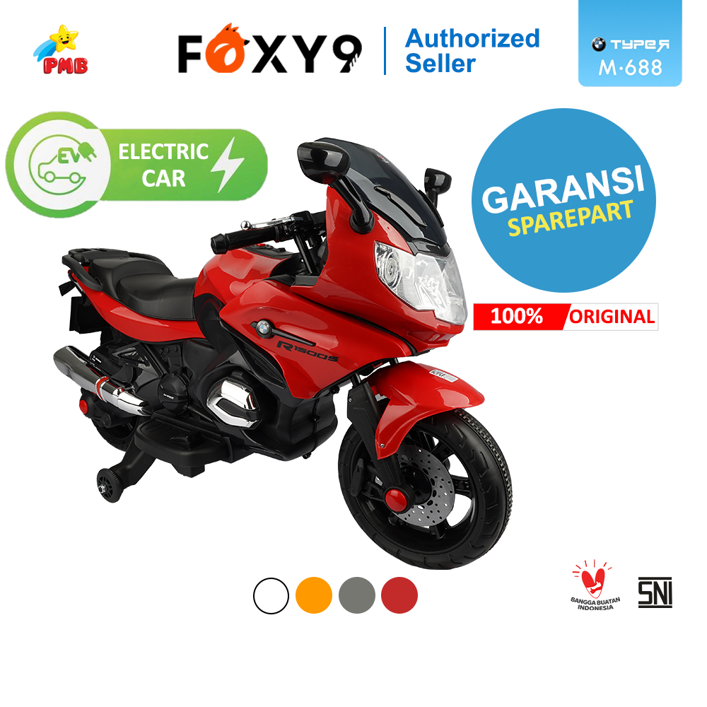 Motor Aki Anak Besar PMB M688 TYPE-R  Mainan Motor Anak