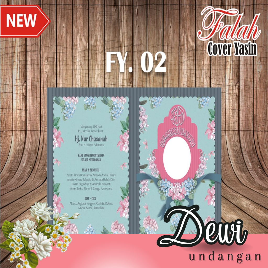 

Cover Yasin / Sampul Buku Yasin Falah 02 Harga Termurah
