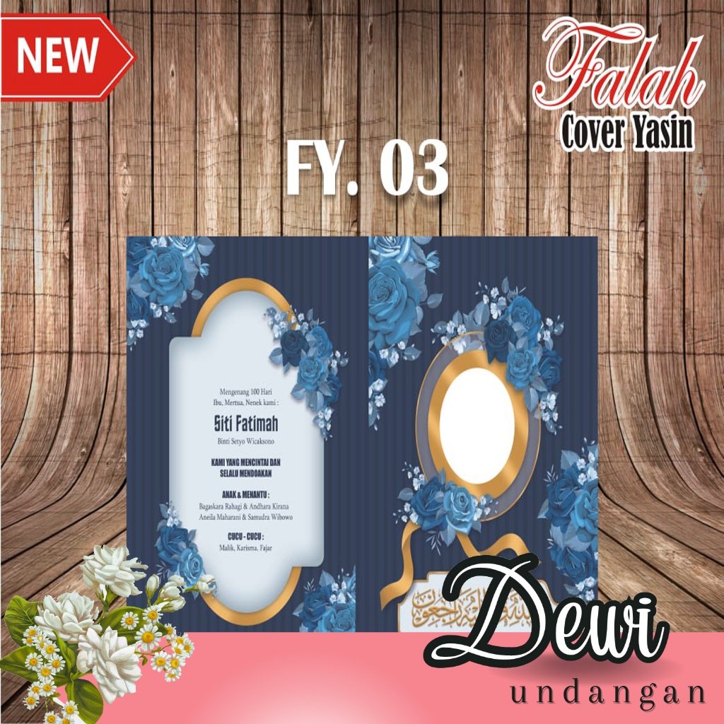

Cover Yasin / Sampul Buku Yasin Falah 03 Harga Termurah