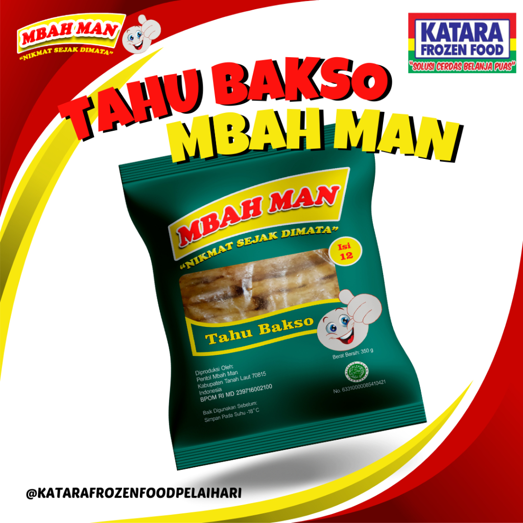 

Mbah Man - Tahu Bakso (isi 12)