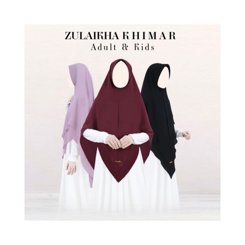 Zulaikha Khimar La Fleur Atelier Angelina