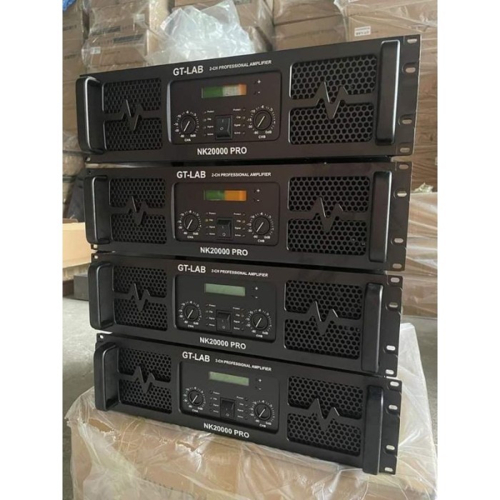 Power Amplifier GT LAB NK 20000 / NK20000 PRO / NK20000PRO 2 channel RDW Original Gt lab