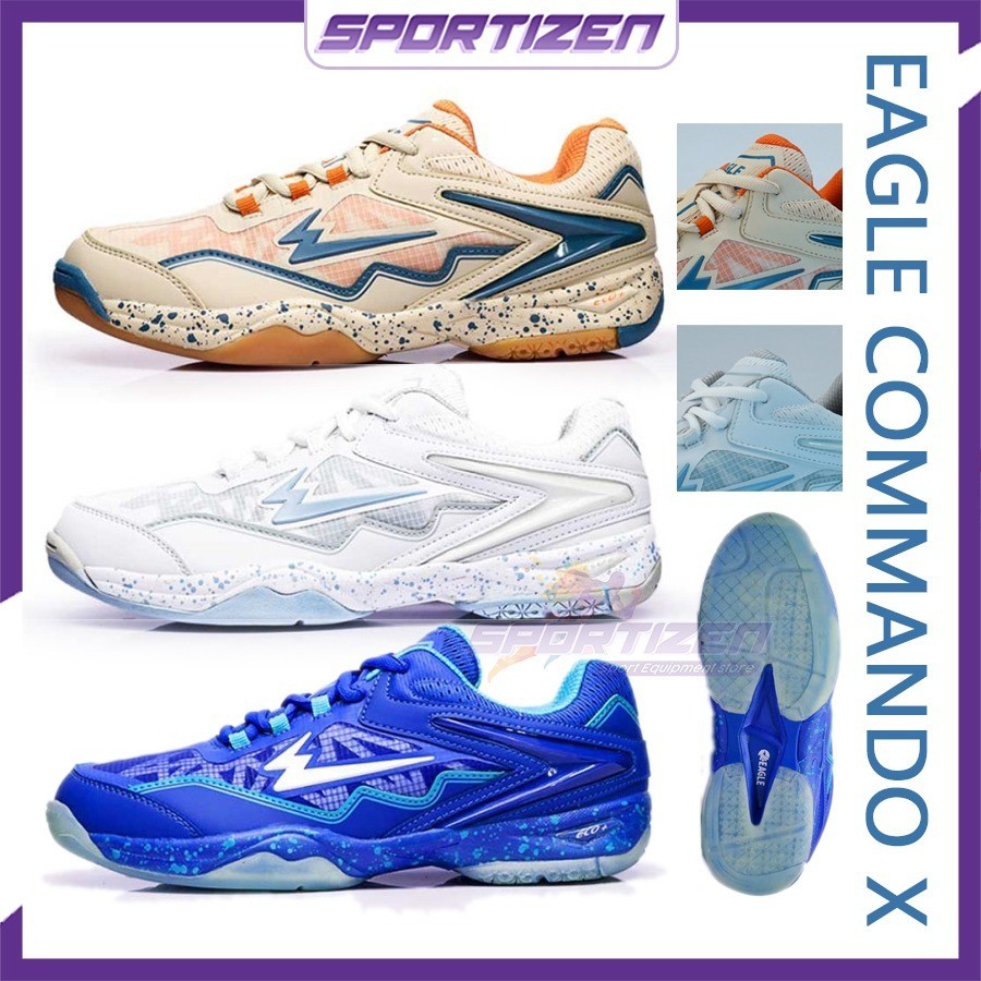 Sepatu Badminton EAGLE COMMANDO X Original