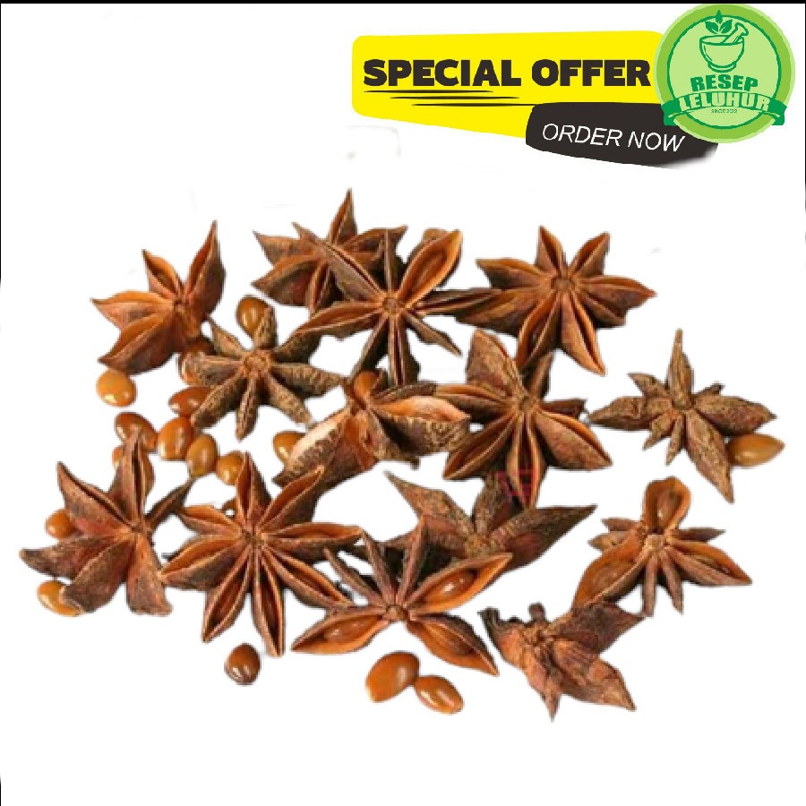 

]Bunga Lawang / Pekak / Star Anise / Bajiao 100 gram