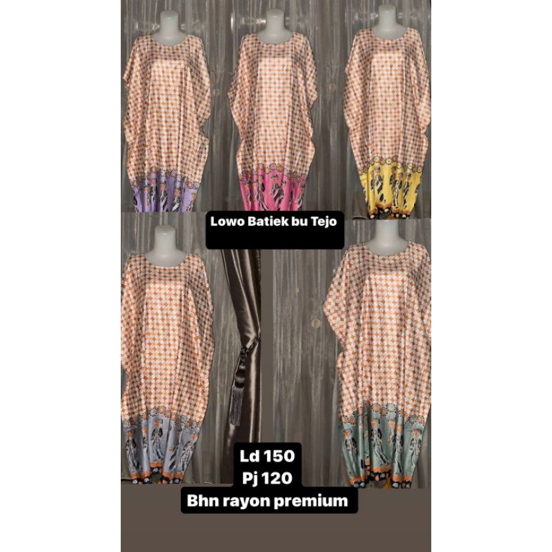 daster lowo batiek bu tejo