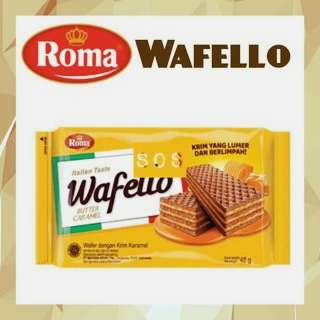 

Wafello Butter Cream Roma 43gr / pcs