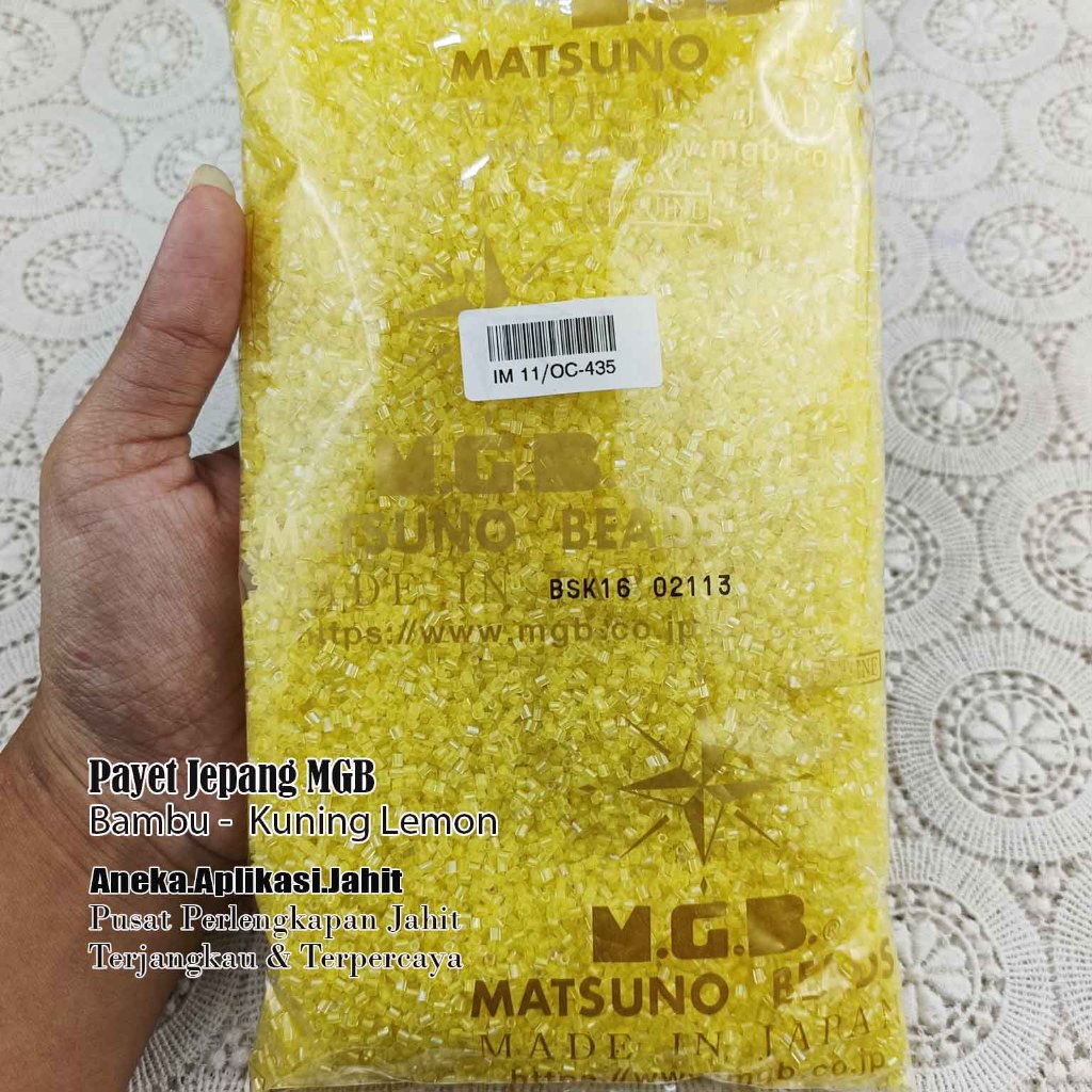 1 PON PAYET JEPANG MGB KUNING LEMON 435 (450 GRAM)