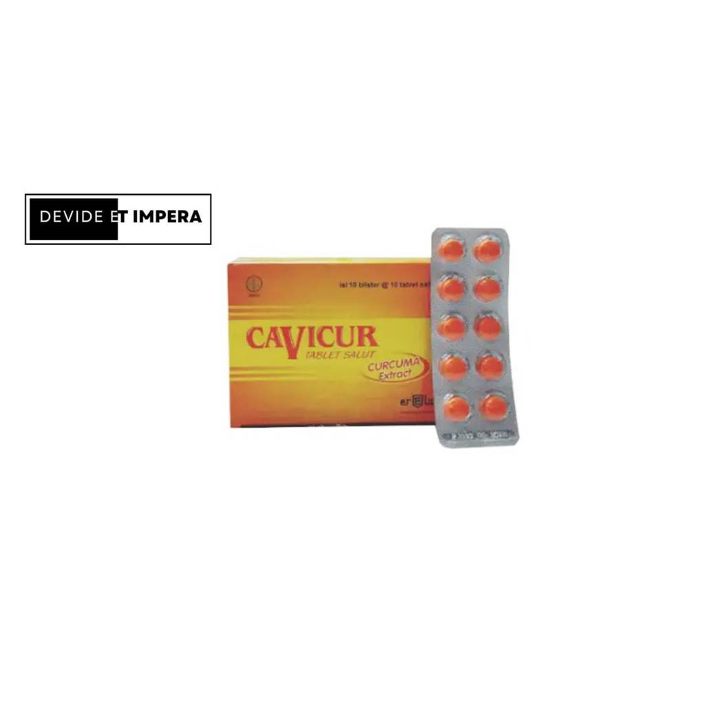 Cavicur 1 Strip / 10 Tablet / Penambah Nafsu Makan Anak