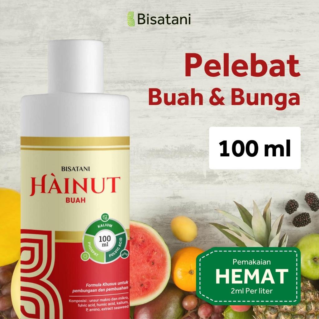 Bisatani - Pupuk Organik Cair Pelebat Buah dan Bunga 100ml Hainut Buah