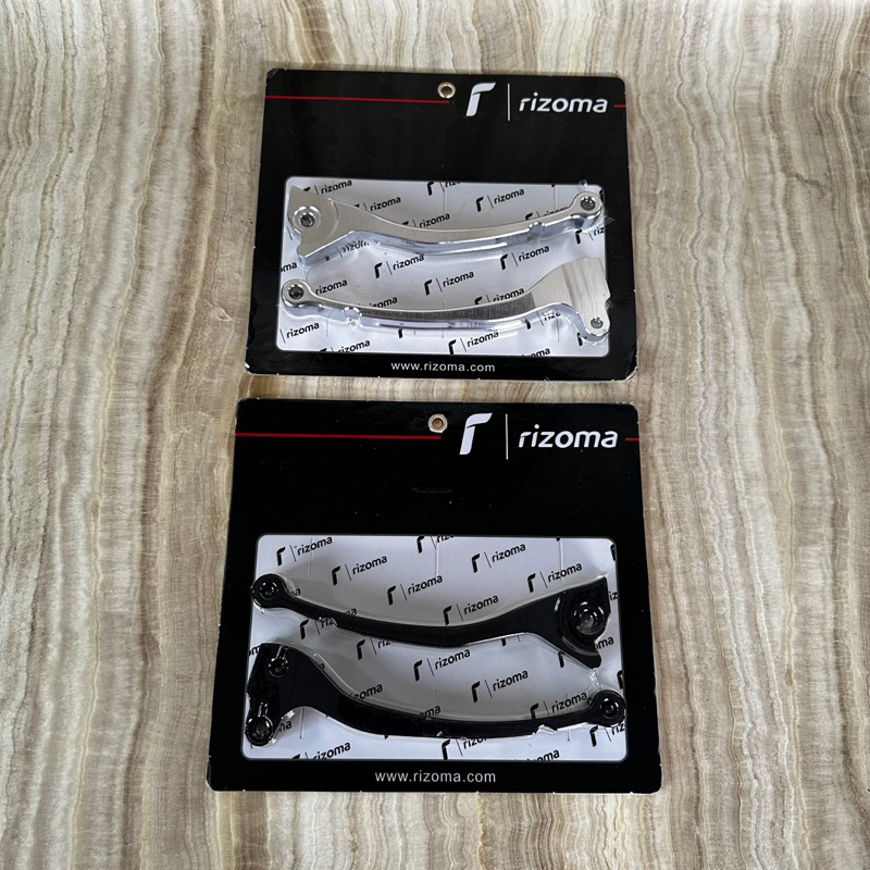 handle rem brake levers rizoma vespa cnc original black silver sprint primavera lx s