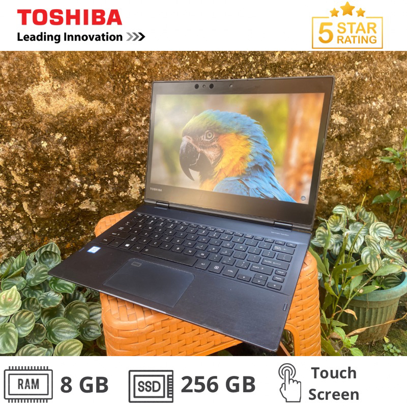 Laptop 2in1 Touchscreen Toshiba  Core i5 gen.8 SSD 256GB RAM 8GB