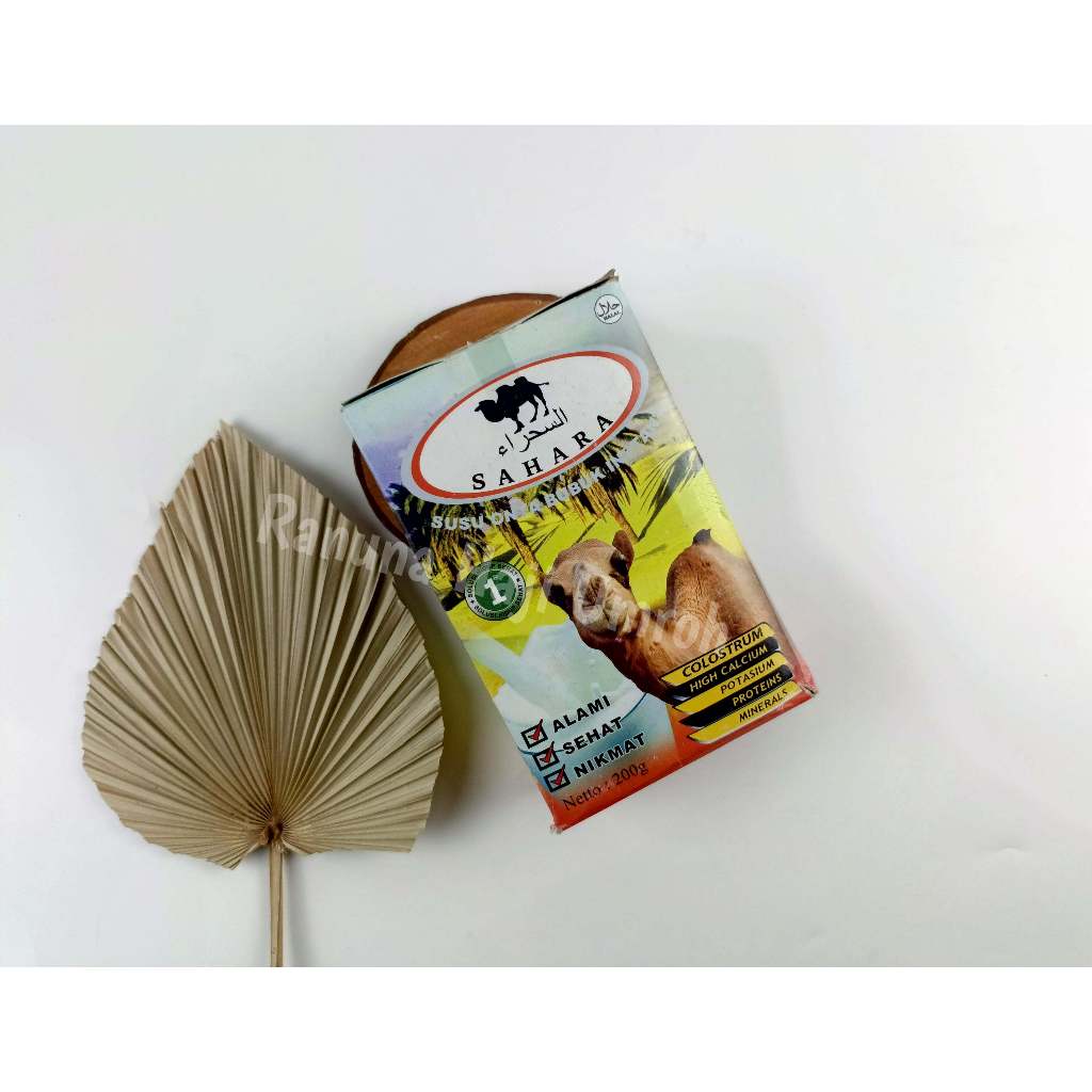 

Sahara Susu Onta Bubuk Instant 200 gram | Susu Kesehatan tubuh | Susu Memperkuat Tulang