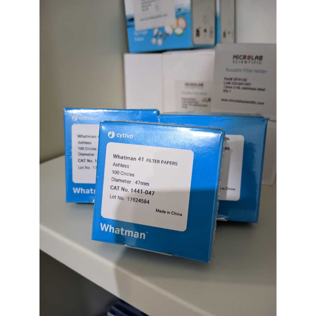 Whatman 41 Filter Papers Ashlees Dia.47 mm 1441-047 100/pack