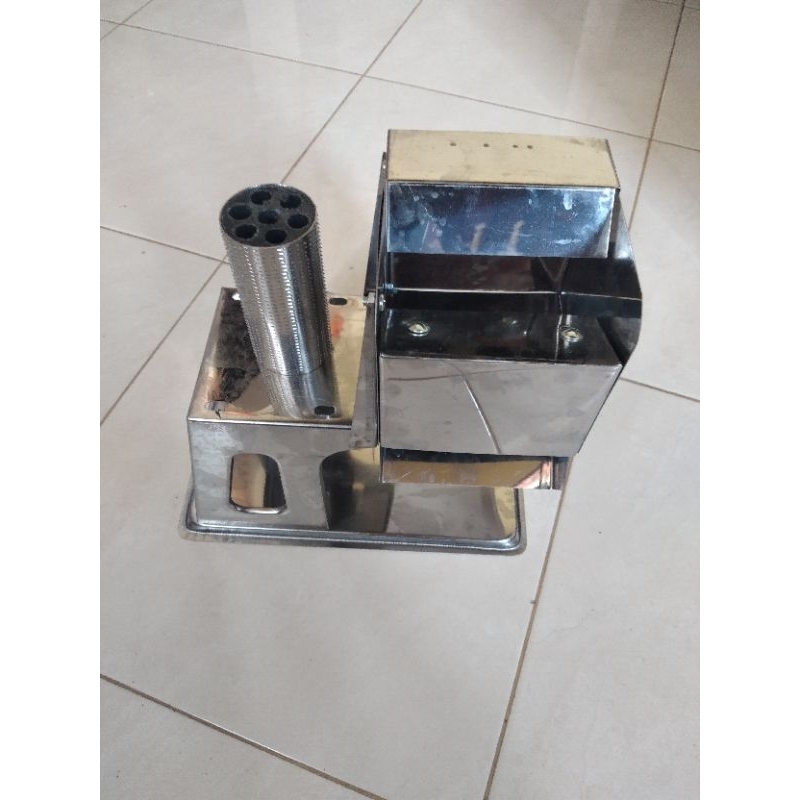 RANGKA BOK PARUTAN KELAPA LISTRIK FULL STAINLESS 11CM