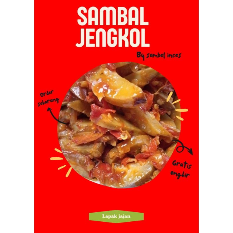 

PROMO! [150GR] SAMBAL JENGKOL ENDUL BY SAMBAL INCES