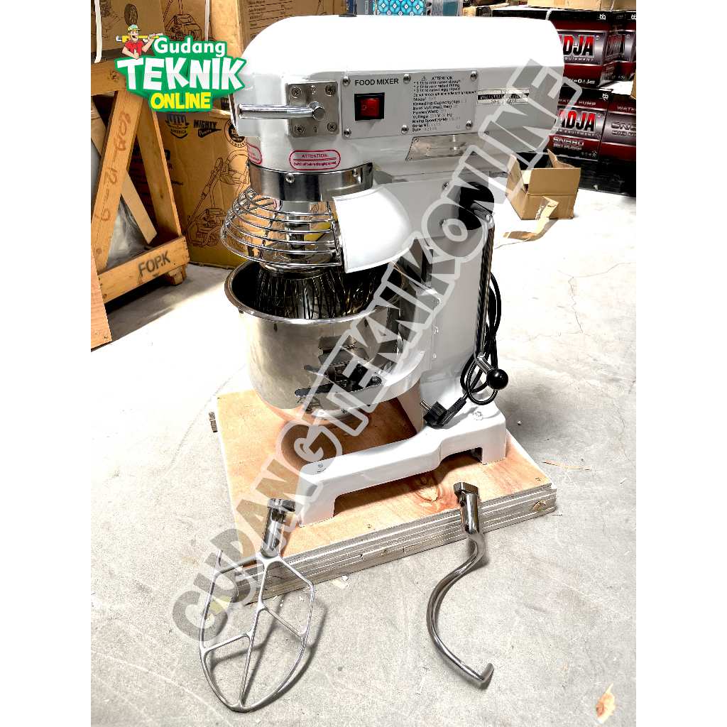 Mesin Mixer 10L B10 MAESTRO / Mesin Pengaduk Adonan Kue Roti  10 Liter - Food Planetary Mixer Mikser