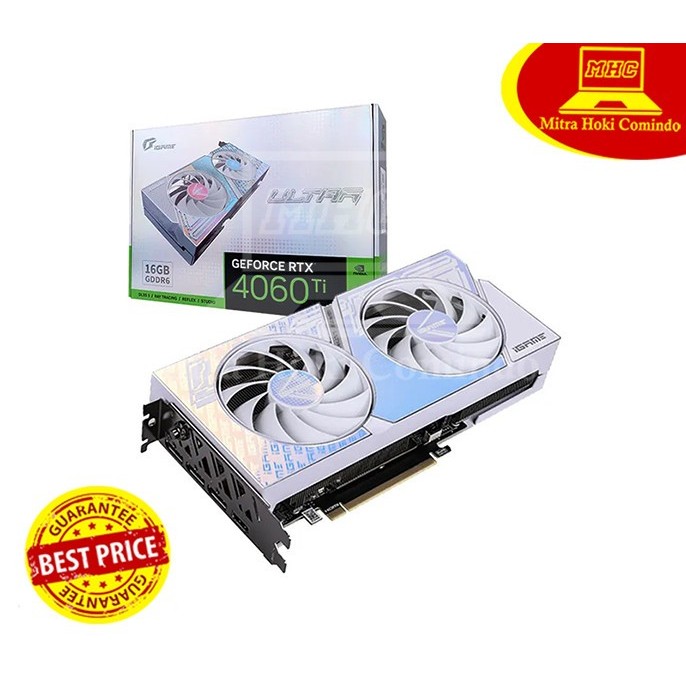 VGA RTX4060TI 16GB ULTRA W DUO OC VGA COLORFUL RTX 4060 TI 16GB ULTRA