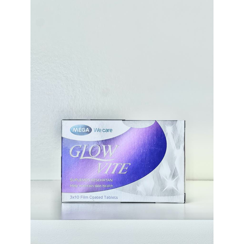 Glow Vite by Mega WeCare | Suplemen Kesehatan Kulit | Suplemen Anti Aging | Suplemen Anti Jerawat