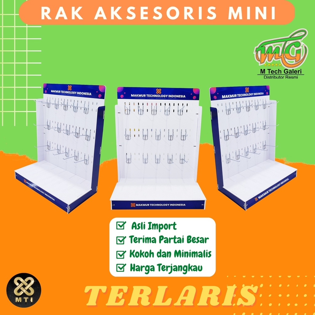 PVC RAK CONTER/PVCJUALAN/DISPLAYGANTUNG/RAK MINI/DISPLAY AKSESORIS/RAK AKSESORIS GANTUNG